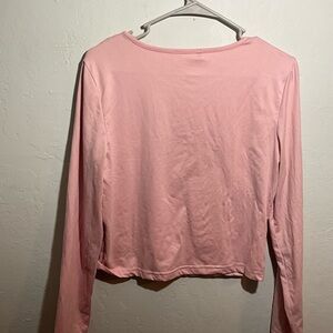 Pink Long Sleeve Women's Top